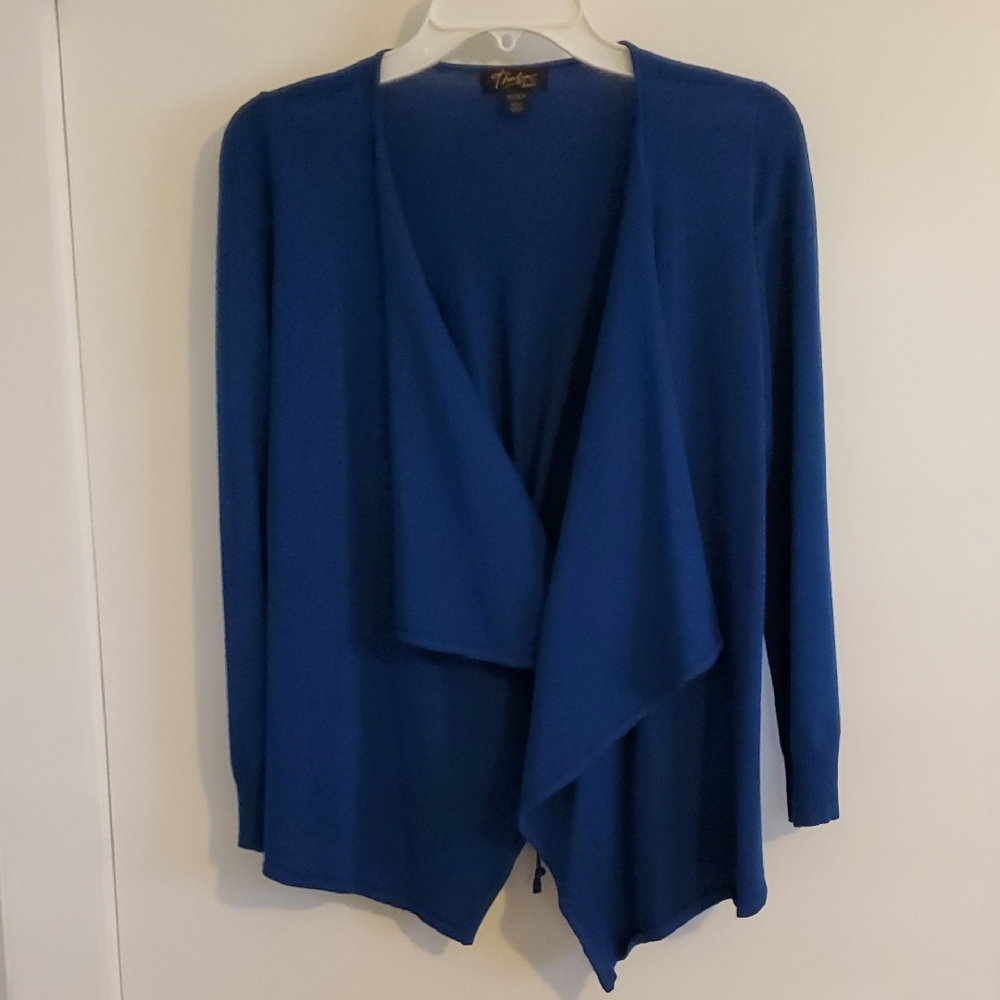 Thalia Sodi Teal Blue With Eyelet Detail